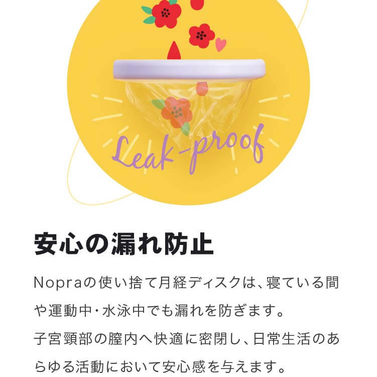 Nopra ノプラ オリジナル 使い捨て 月経ディスク 経血ディスク 生理ディスク 月経カップ 経血カップ 生理カップ