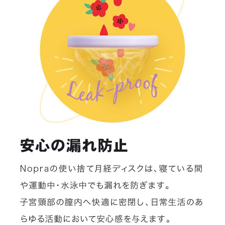 NEW ノプラ オリジナル 使い捨て 月経ディスク / Nopra Menstrual Discs | Disposable Nopra Cup