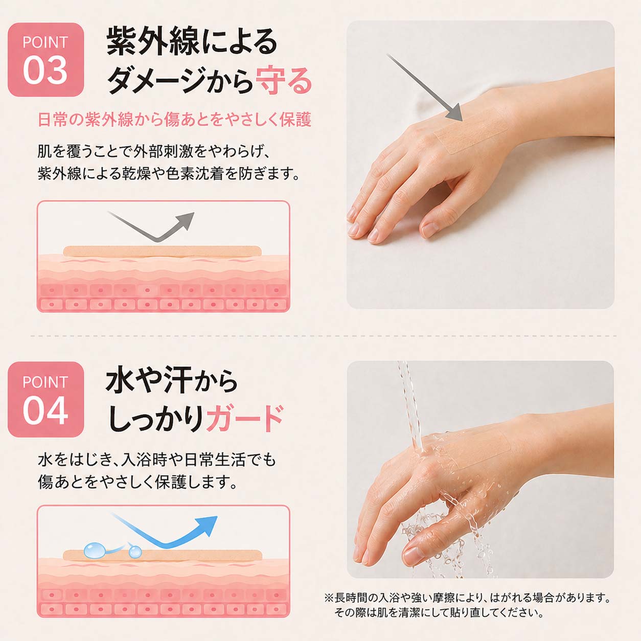 Nopra（ノプラ） 傷あとケアテープ 1.5m 3m 帝王切開 傷跡テープ 手術後 手術 傷テープ キズアト 傷跡ケロイド シリコンテープ 紫外線カット 手術跡ケア 傷あとを目立たなくする 傷跡 隠し 傷あとテープ シリコン テープ メイク マミエル - Nopra（ノプラ）公式 / 月経カップ・月経ディスク