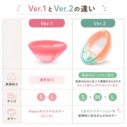 Nopra（ノプラ）月経ディスク グリップノッチ クリアコンフォート 月経カップ サニタリーディスク menstrual disk 生理用品 生理カップ タンポン 経血カップ 初心者 ナプキン不要 月経カップ 大容量 長時間 月経サークル - Nopra（ノプラ）公式 / 月経カップ・月経ディスク